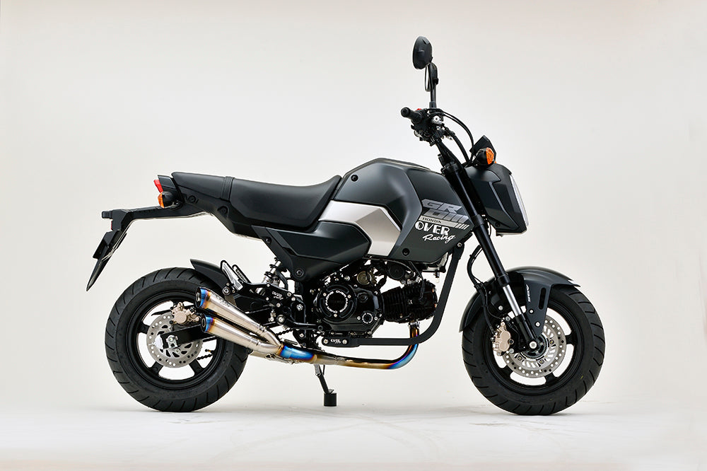 OVER Racing Twin Megaphone Full Titanium GROM(23)(24-) Exhaust | 16-224-23 - image 1