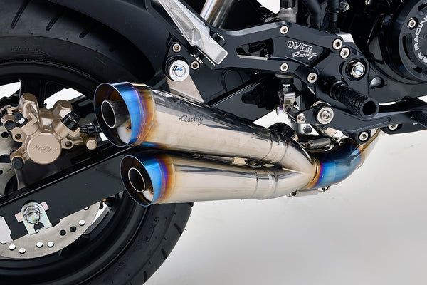 OVER Racing Twin Megaphone Full Titanium GROM(23)(24-) Exhaust | 16-224-23 - image 4
