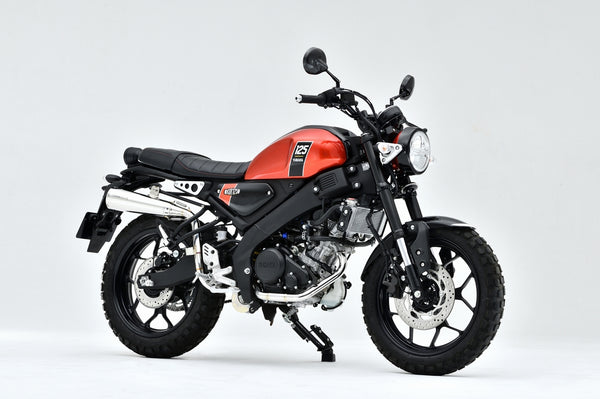 OVER Racing Short Megaphone High-Mount Exhaust XSR125(24-) - image 1
