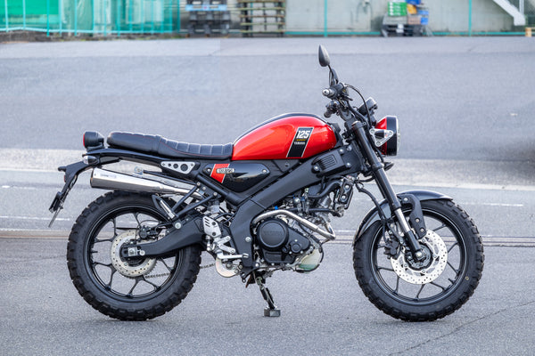 OVER Racing Short Megaphone High-Mount XSR125(24-) Exhaust | 16-32-02 - image 2