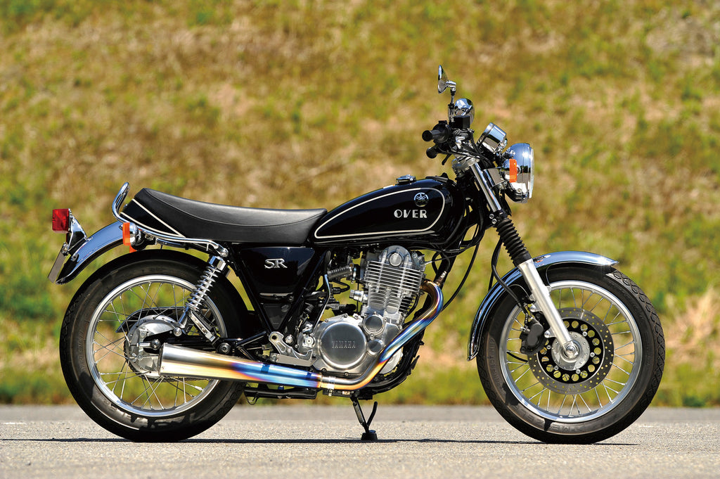 OVER Racing TitaniumMegaphone Exhaust MANXType SR400(FI) | 16-401-01 - image 1