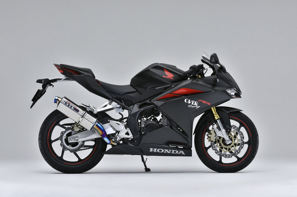 OVER Racing TT-Formula Slip-On Exhaust Full Titanium Exhaust CBR250RR(17-19) | 17-02-01 - image 1