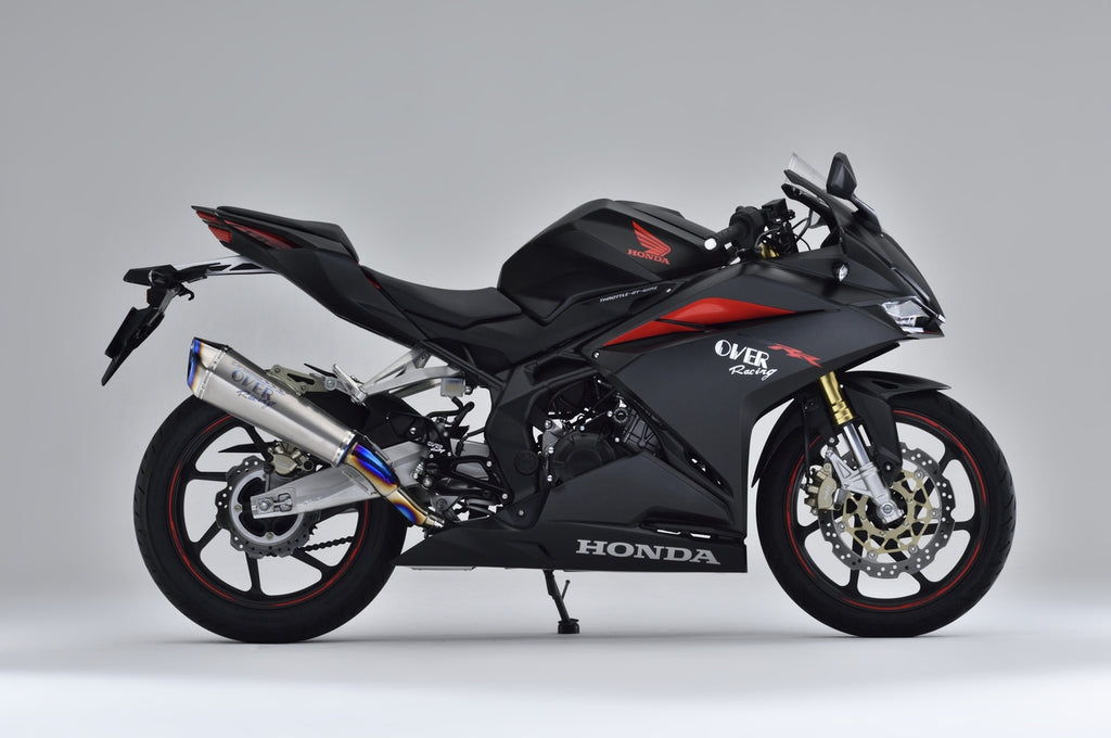 OVER Racing TT-Formula RS+PRO Slip-On Exhaust Full Titanium Exhaust CBR250RR(17-19) | 17-02-12 - image 1
