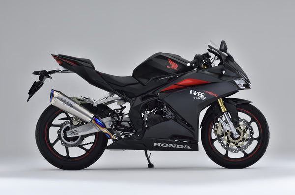 OVER Racing TT-Formula RS+PRO Slip-On Exhaust Full Titanium Exhaust CBR250RR(17-19) | 17-02-12 - image 1