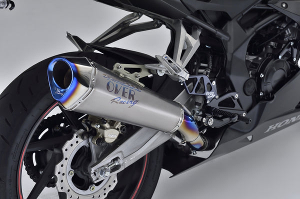 OVER Racing TT-Formula RS+PRO Slip-On Exhaust Full Titanium Exhaust CBR250RR(17-19) | 17-02-12 - image 4