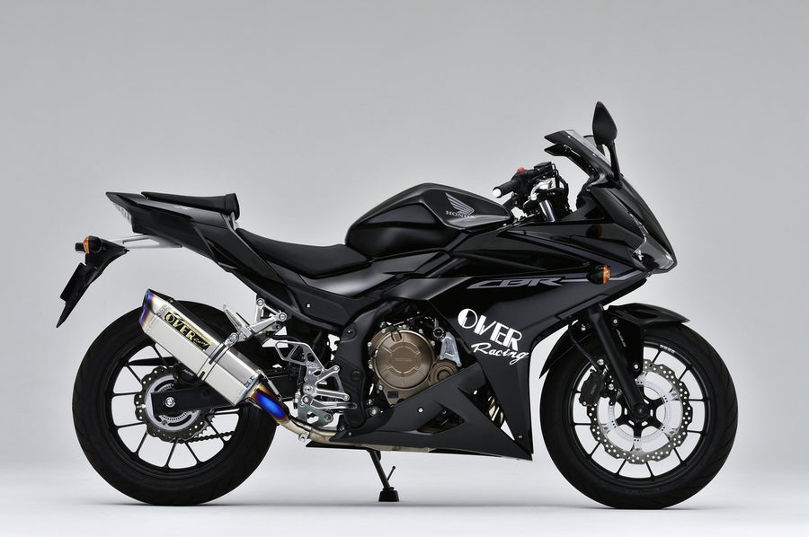 OVER Racing TT-Formula RS Slip-On Exhaust Full Titanium Exhaust CBR400R(16-) | 17-101-11 - image 1