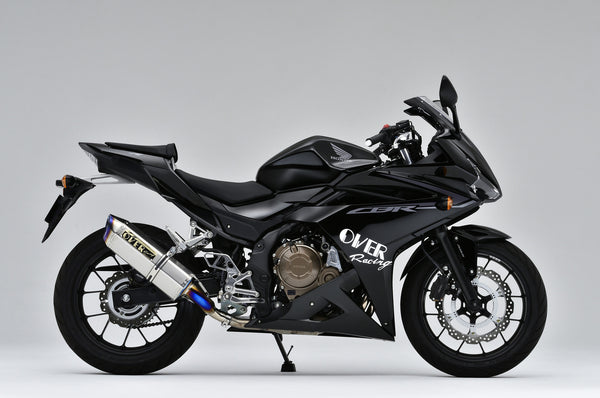 OVER Racing TT-Formula RS Slip-On Exhaust Full Titanium Exhaust CBR400R(16-) | 17-101-11 - image 1