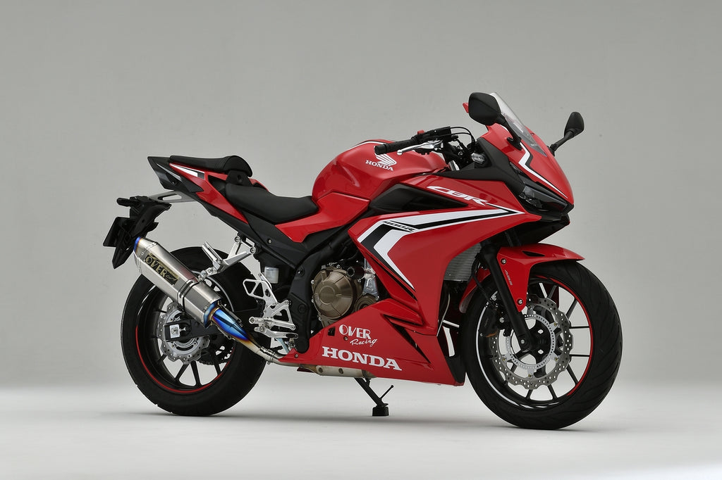 OVER Racing TT-Formula RS Slip-On Exhaust Full Titanium Exhaust CBR400R(19-) | 17-102-11 - image 1
