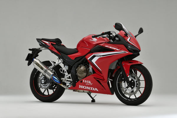 OVER Racing TT-Formula RS Slip-On Exhaust Full Titanium Exhaust CBR400R(19-) | 17-102-11 - image 1