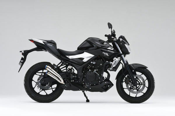 OVER Racing Twin Titanium Megaphone Slip-On YZF-R25/MT-25 Exhaust | 17-35-02 - image 5