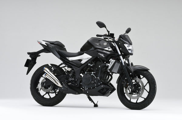 OVER Racing Twin Titanium Megaphone Slip-On YZF-R25/MT-25 Exhaust | 17-35-02 - image 6