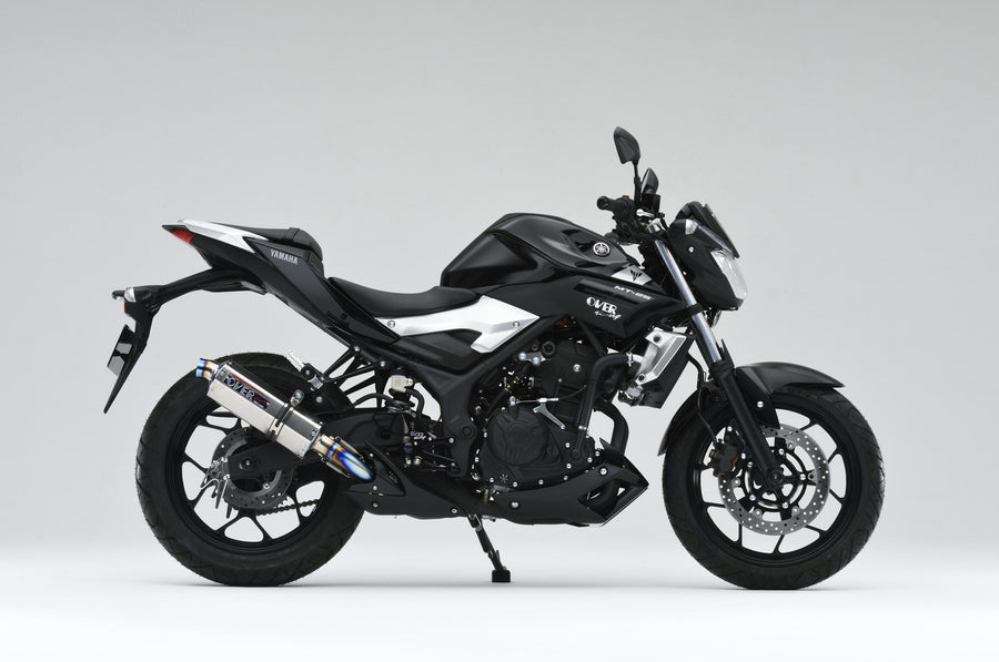 OVER Racing TT-Formula Slip-On Exhaust Full Titanium Exhaust YZF-R25/MT-25 | 17-35-03 - image 1