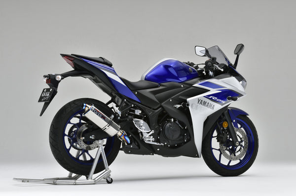 OVER Racing TT-Formula Slip-On Exhaust Full Titanium Exhaust YZF-R25/MT-25 | 17-35-03 - image 6