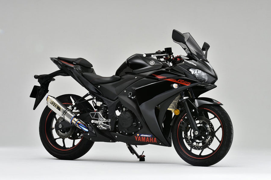 OVER Racing TT-Formula RS Slip-On Exhaust Full Titanium Exhaust YZF-R25(15-17) | 17-35-04 - image 1
