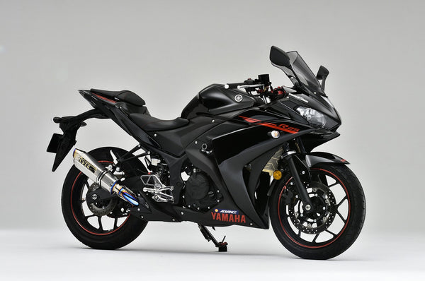 OVER Racing TT-Formula RS Slip-On Exhaust Full Titanium Exhaust YZF-R25(15-17) | 17-35-04 - image 1