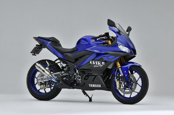 OVER Racing GP-PERFORMANCE RS Slip-On Exhaust Full Titanium Exhaust YZF-R25(19-) | 17-351-01 - image 1
