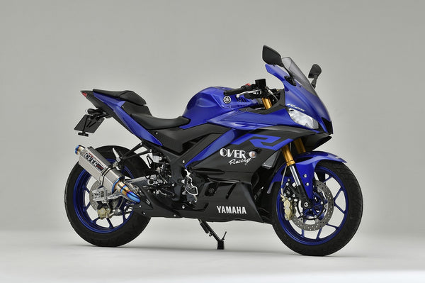 OVER Racing TT-Formula Slip-On Exhaust Full Titanium Exhaust YZF-R25(19-) | 17-351-03 - image 1
