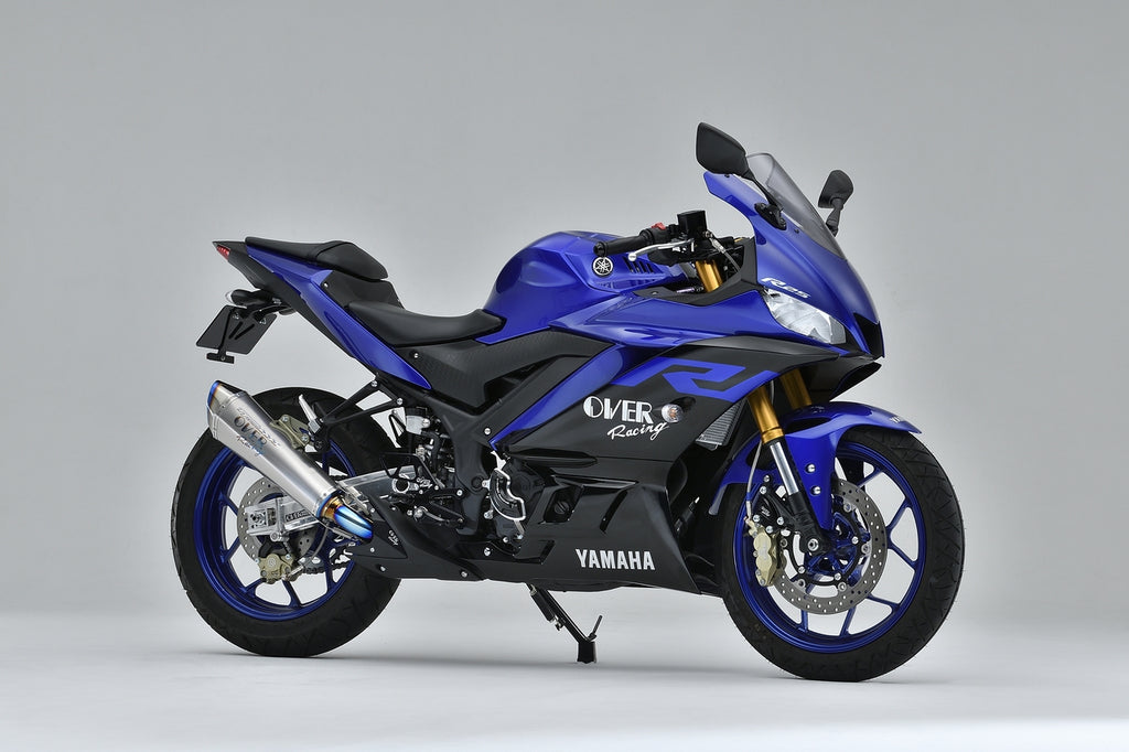 OVER Racing TT-Formula RS+PRO Slip-On Exhaust Full Titanium Exhaust YZF-R25(19-) | 17-351-05 - image 1