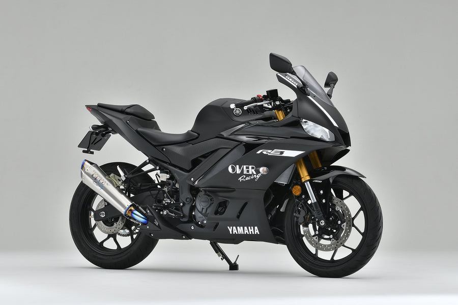 OVER Racing TT-Formula RS+PRO Slip-On Exhaust Full Titanium Exhaust YZF-R3 (19-) | 17-36-05 - image 1