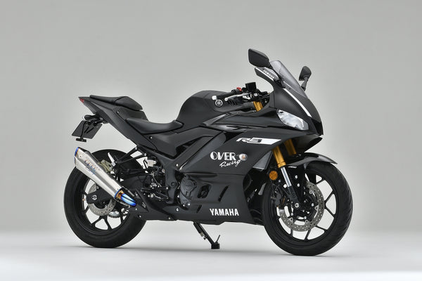 OVER Racing TT-Formula RS+PRO Slip-On Exhaust Full Titanium Exhaust YZF-R3 (19-) | 17-36-05 - image 1