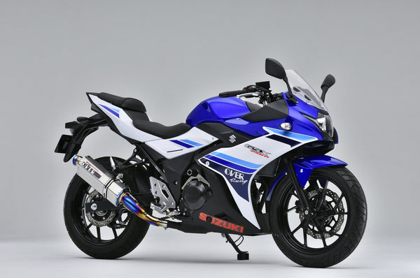 OVER Racing TT-Formula Slip-On Exhaust Full Titanium Exhaust GSX250R | 17-57-01 - image 2