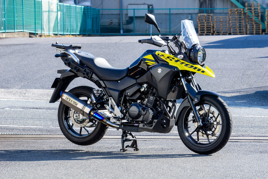 OVER Racing TT-Formula RS Slip-On Full Titanium V-Strom250(17-22) Exhaust | 17-63-11 - image 1