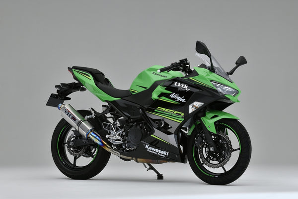 OVER Racing TT-Formula Slip-On Exhaust Full Titanium Exhaust Ninja250(18) | 17-693-03 - image 2