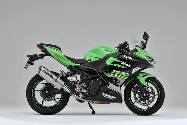 OVER Racing TT-Formula RS Slip-On Exhaust Full Titanium Exhaust Ninja250(18) | 17-693-04 - image 1