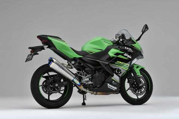 OVER Racing TT-Formula RS+PRO Slip-On Exhaust Full Titanium Exhaust Ninja250(18) | 17-693-05 - image 3