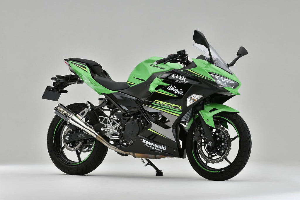 OVER Racing GP-PERFORMANCE XL Type-S Slip-On Exhaust Ninja250(18-) | 17-693-06 - image 1