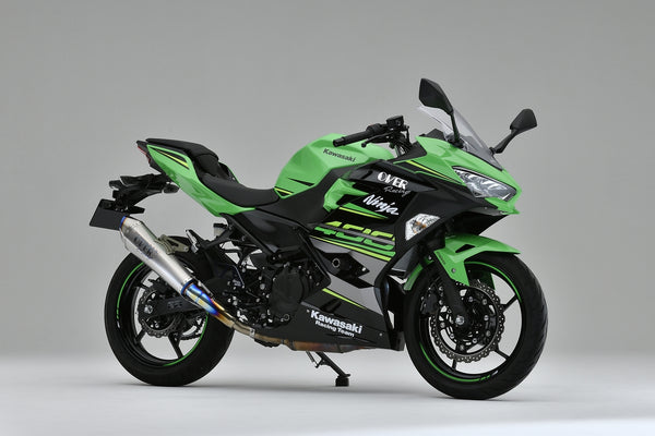 OVER Racing TT-Formula RS+PRO Slip-On Exhaust Full Titanium Exhaust Ninja400(18) | 17-722-05 - image 2