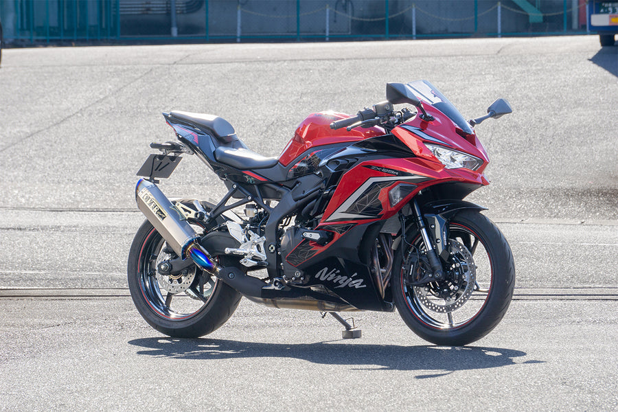 OVER Racing TT-Formula RS Full Titanium Exhaust S/O ZX-25R SE(23-)/ZX-4R SE(23-)/ZX- | 17-861-11 - image 1