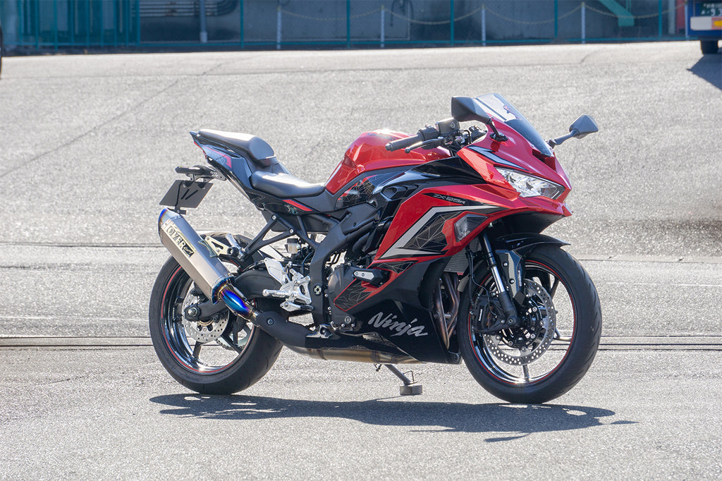 OVER Racing TT-Formula RS Full Titanium Exhaust S/O ZX-25R SE(23-)/ZX-4R SE(23-)/ZX- | 17-861-11 - image 1