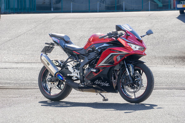 OVER Racing TT-Formula RS Full Titanium Exhaust S/O ZX-25R SE(23-)/ZX-4R SE(23-)/ZX- | 17-861-11 - image 1