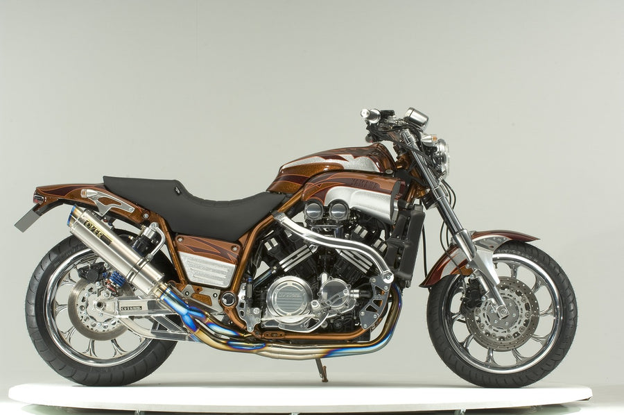 OVER Racing GP-PERFORMANCE 4-2-1 Full Titanium Exhaust V-MAX1200 | 20-34-TT - image 1