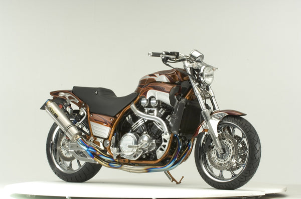 OVER Racing GP-PERFORMANCE 4-2-1 Full Titanium Exhaust V-MAX1200 | 20-34-TT - image 2