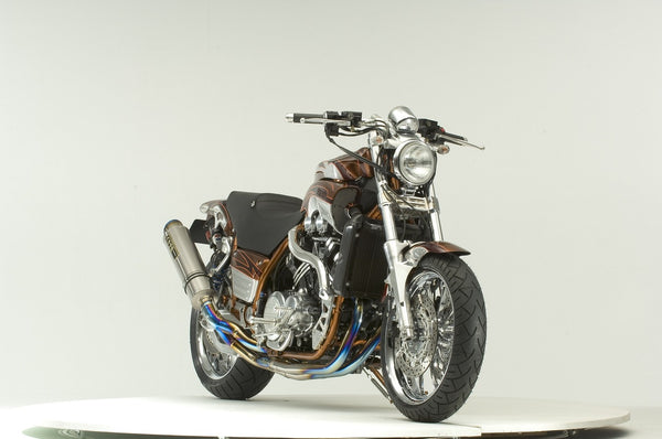 OVER Racing GP-PERFORMANCE 4-2-1 Full Titanium Exhaust V-MAX1200 | 20-34-TT - image 3
