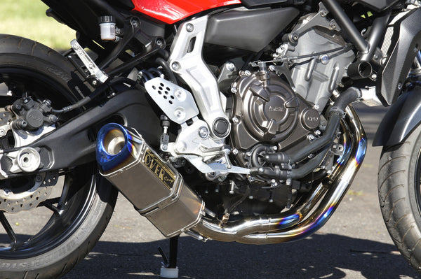 OVER Racing TT-Formula RS Racing 2-1 Full Titanium Exhaust MT-07 | 20-50-12 - image 4