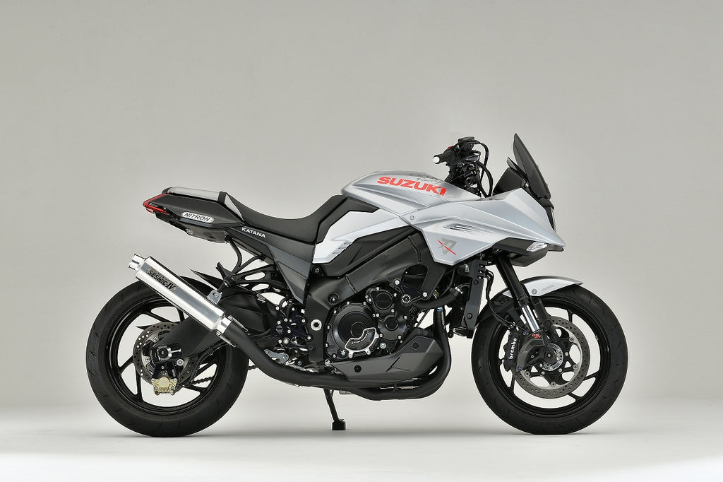 OVER Racing SESMIC-IV Racing Full Exhaust Black KATANA(19-) | 20-56-04B - image 1