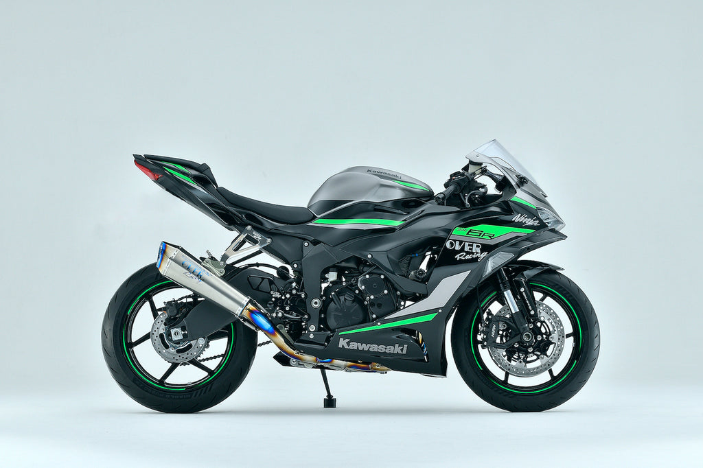 OVER Racing TT-Formula RS+PRO Racing 4-2-1 Full Titanium Exhaust ZX-6R(24-) | 20-77-12 - image 1
