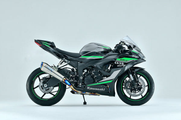 OVER Racing TT-Formula RS+PRO Racing 4-2-1 Full Titanium Exhaust ZX-6R(24-) | 20-77-12 - image 1