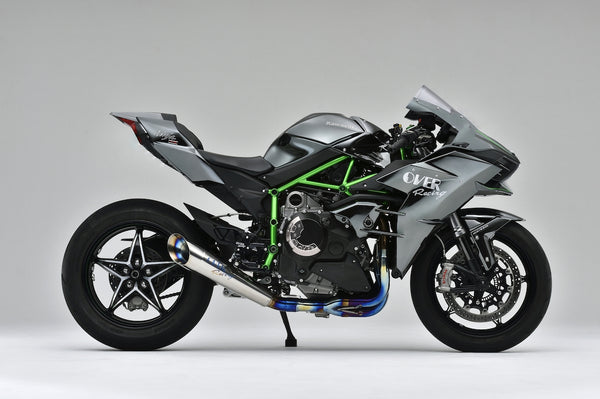 OVER Racing Megaphone Exhaust 4-2-1 Titanium Racing Exhaust NinjaH2 | 20-87-02 - image 1
