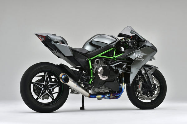 OVER Racing Megaphone Exhaust 4-2-1 Titanium Racing Exhaust NinjaH2 | 20-87-02 - image 3