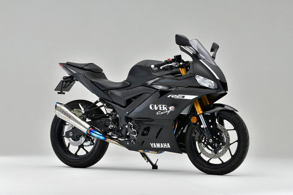 OVER Racing TT-Formula RS+PRO 2-1 Titanium YZF-R3(19-21) Exhaust | 25-36-12 - image 1