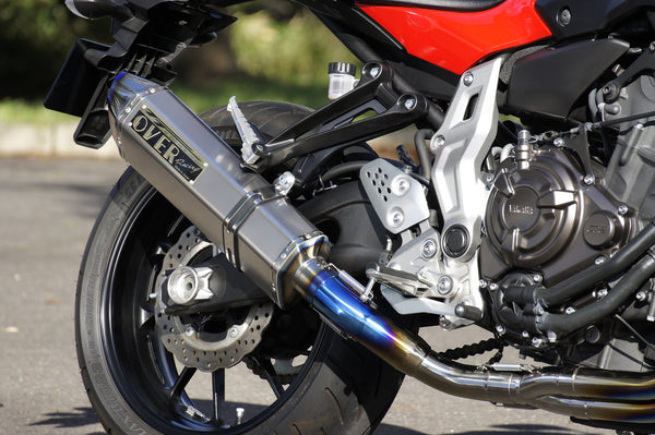 OVER Racing TT-Formula RS 2-1 Full Titanium Exhaust MT-07 | 25-50-11 - image 3