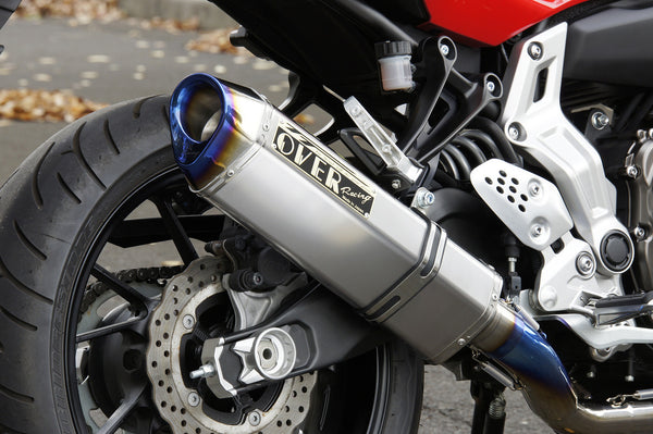 OVER Racing TT-Formula RS 2-1 Full Titanium Exhaust MT-07 | 25-50-11 - image 4