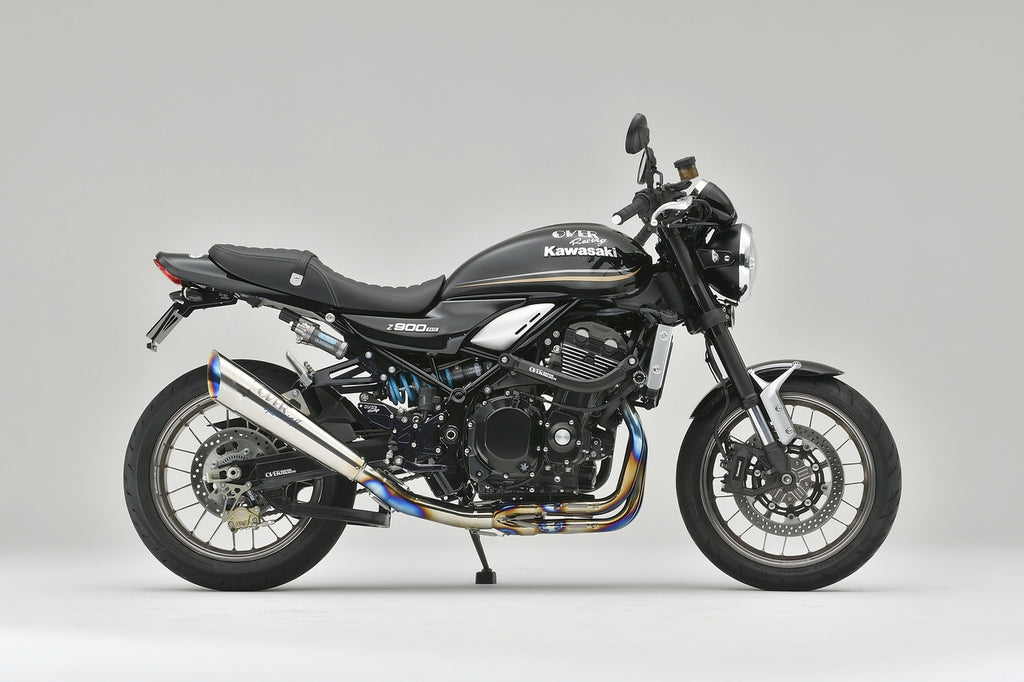 OVER Racing Megaphone Full Titanium Exhaust, Raw Finish Z900RS - image 1