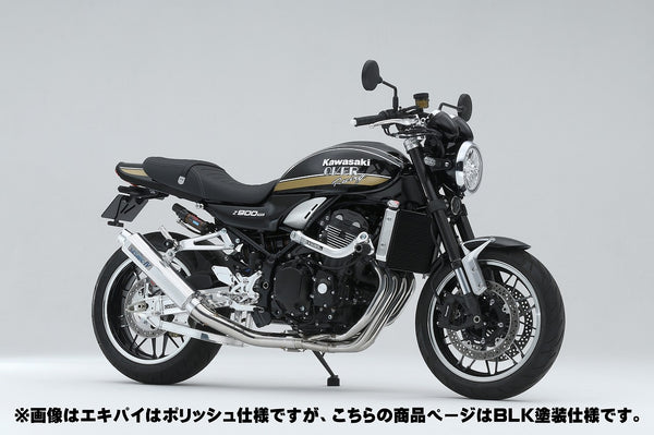 OVER Racing SESMIC-IV 4-1 Black Z900RS(23-) Exhaust | 25-712-04B - image 1