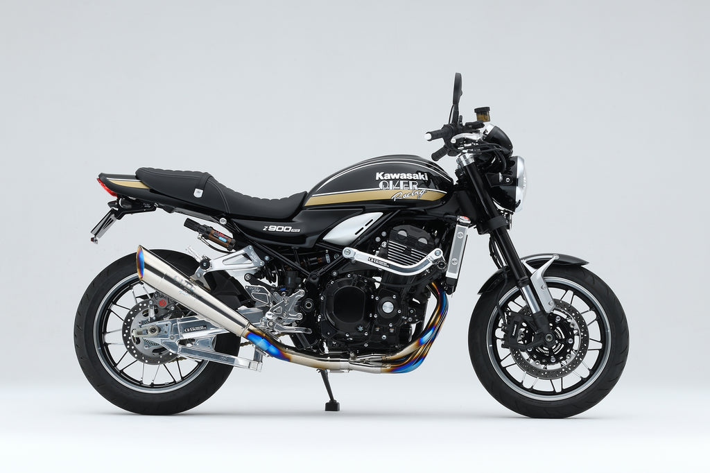 OVER Racing Megaphone Exhaust 4-1 Full Titanium Exhaust Z900RS(23-25)(26-) | 25-713-03 - image 1