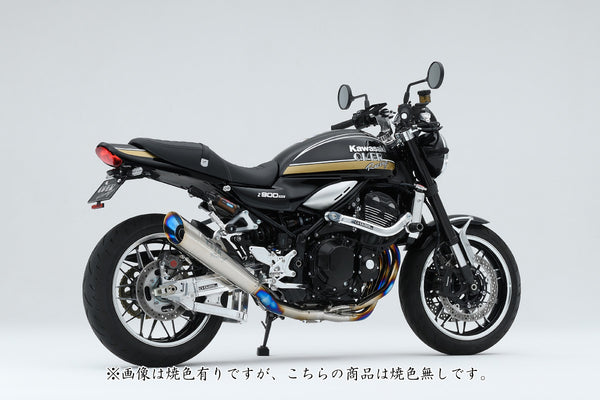 OVER Racing Megaphone Exhaust 4-1 Full Titanium Exhaust, Raw Finish Z900RS(23-25)(26-) | 25-713-031 - image 3